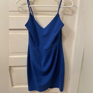 Medium - Dark Blue Cocktail Dress (Lulus)